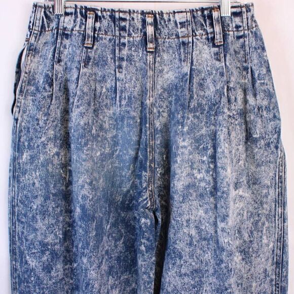 80's Acid Washed Jeans Women's Size 29 Long = 8 US - Picture 6 of 8
